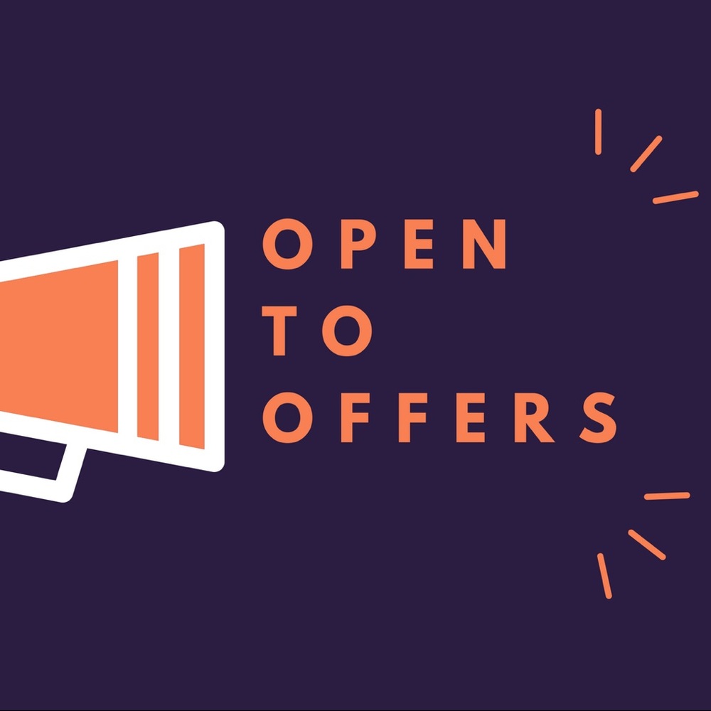 Open to offers!